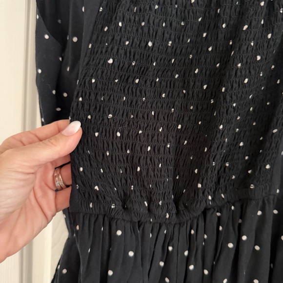 Black and White Polka Dot Romper - Picture 5 of 5